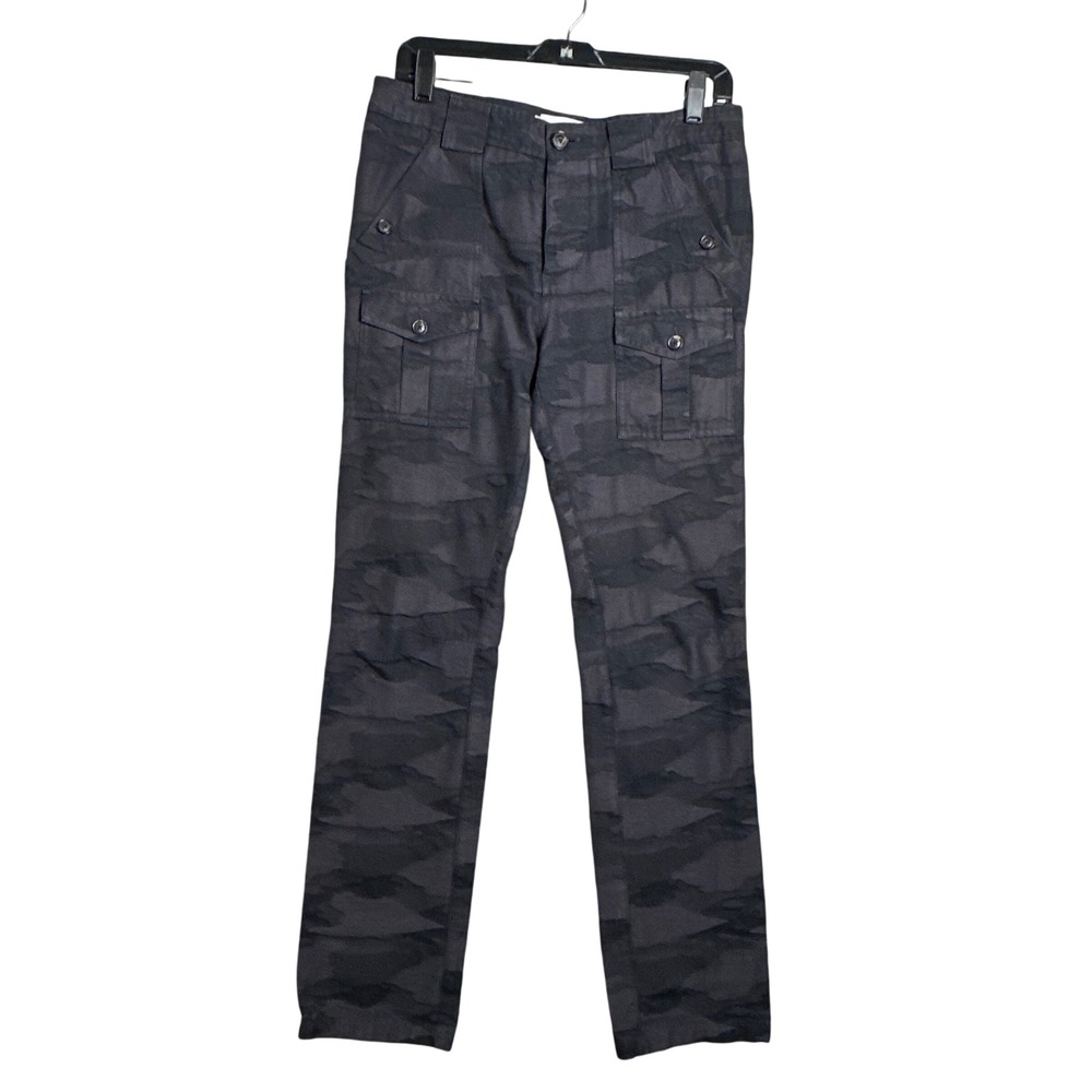 Wings + Horns Camo Cargo Pants Men's army military Grey Cotton Utility jacquard